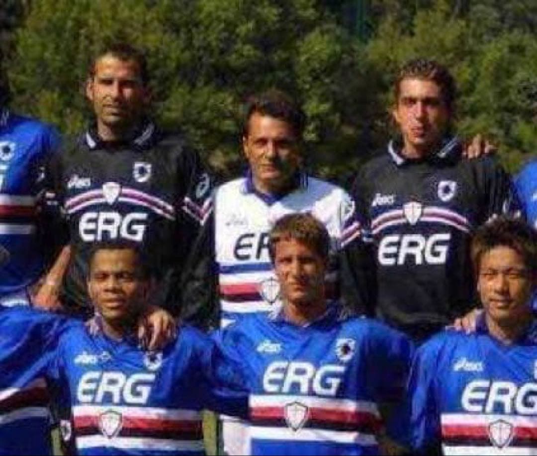 サンプドリア 2004/2005 kappa 長袖ゲームシャツ - メルカリ