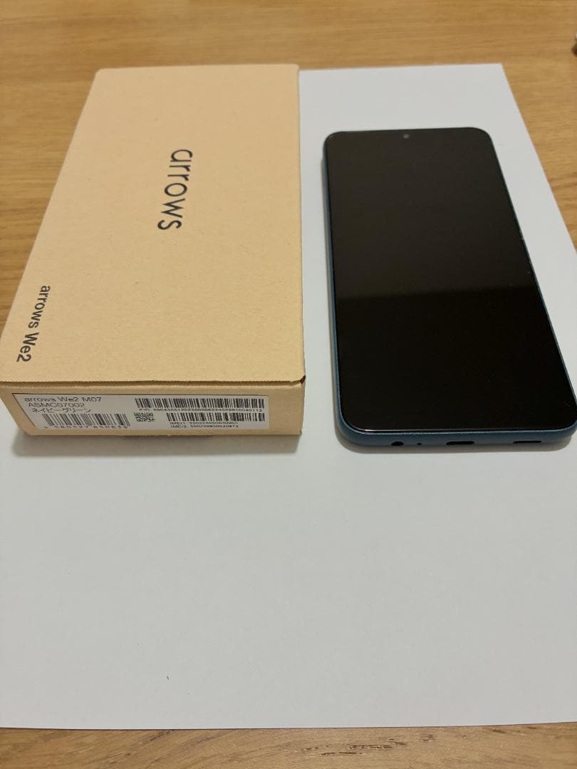 ☆美品☆【箱・説明書付き】arrows We2 ネイビーグリーン - メルカリ