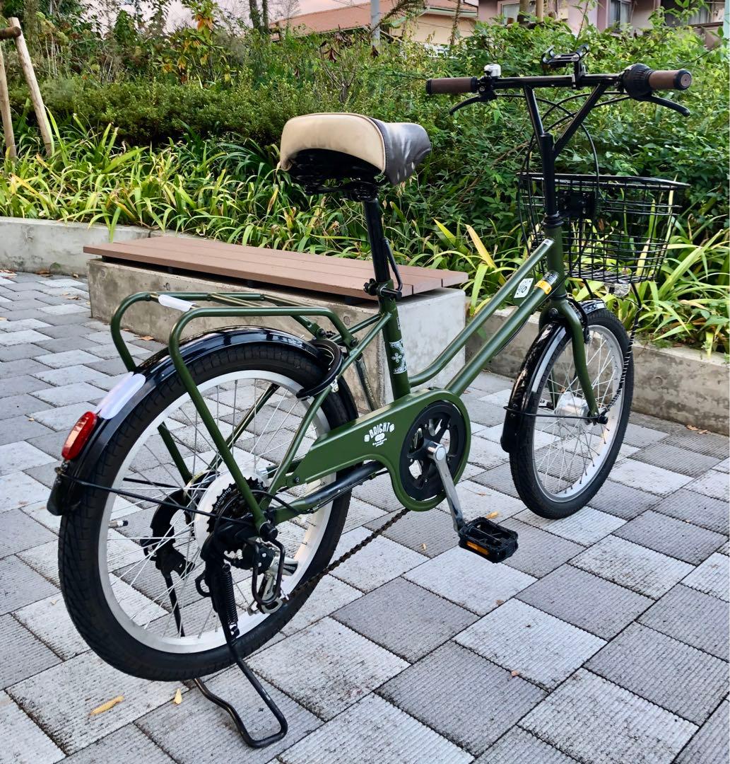 アサヒサイクル ブライトデイ20インチ 自転車 オートライト 6段変速