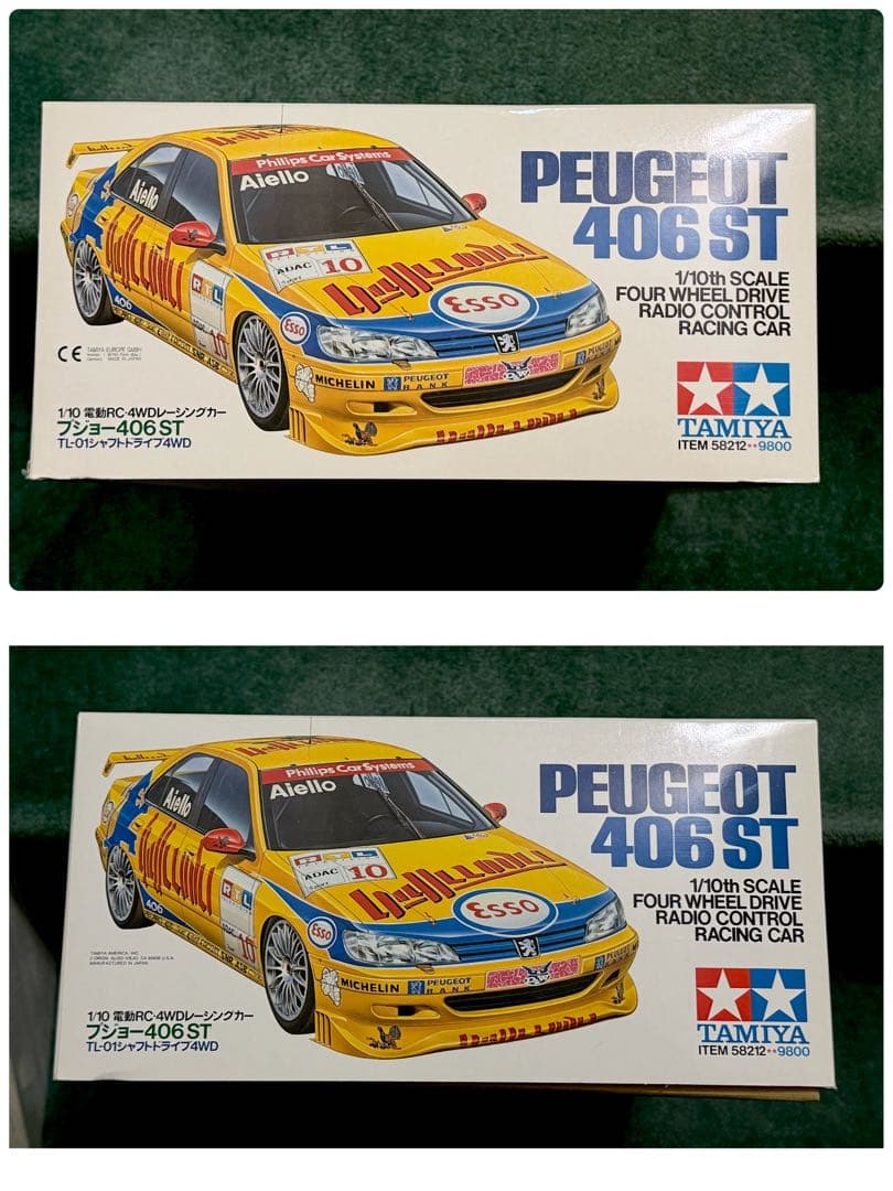 【未組み立て】タミヤ★プジョー406 ST★TL-01シャフトドライブ 1/10