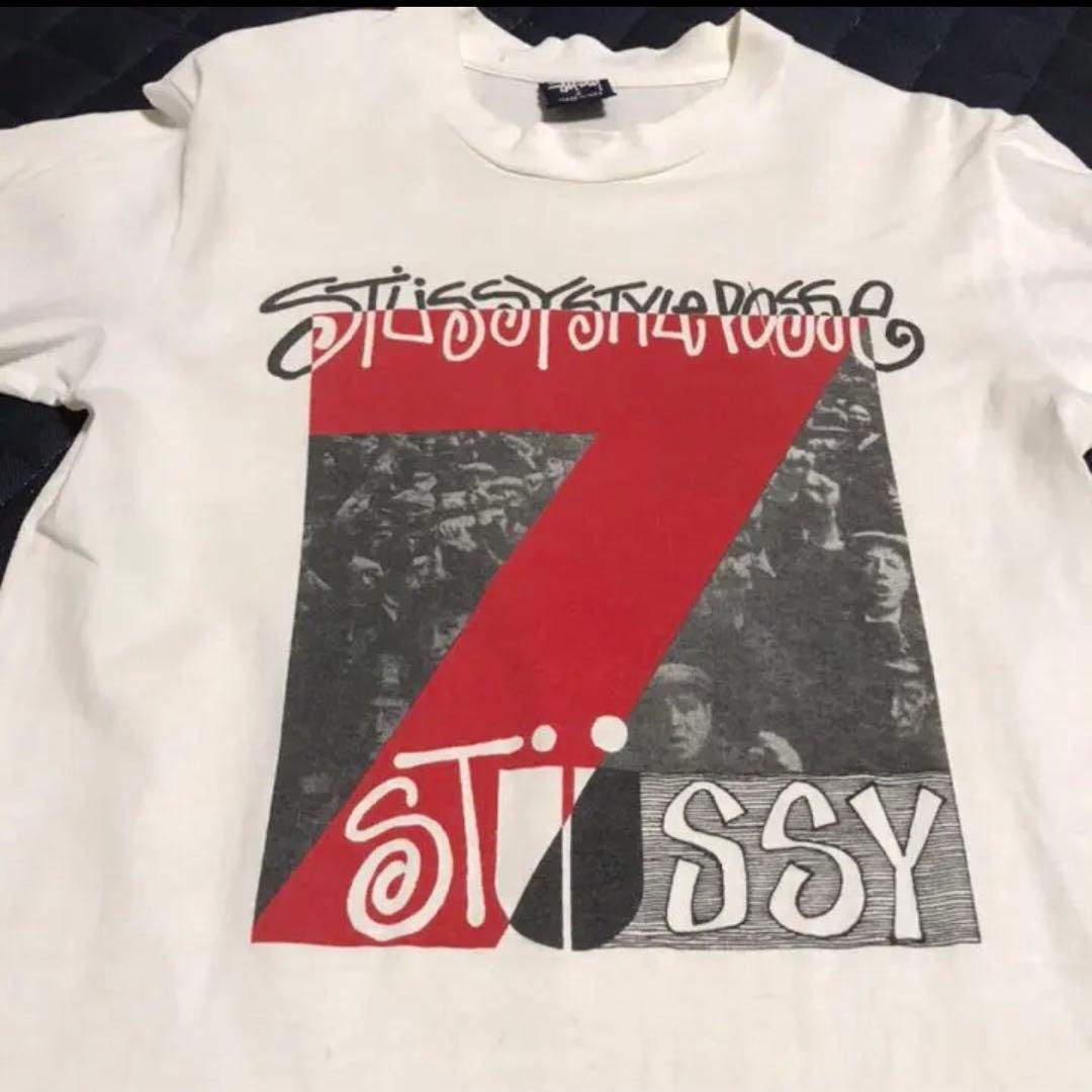 激レア 名作 OLD ステューシー stussy フォトTシャツ 4周年 - メルカリ