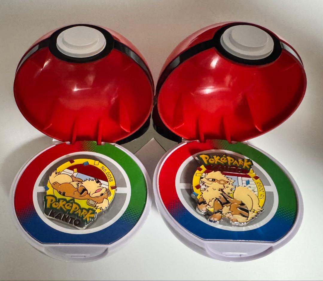 ポケパークカントー限定ガーディ ウィンディ ピンバッジ - メルカリ