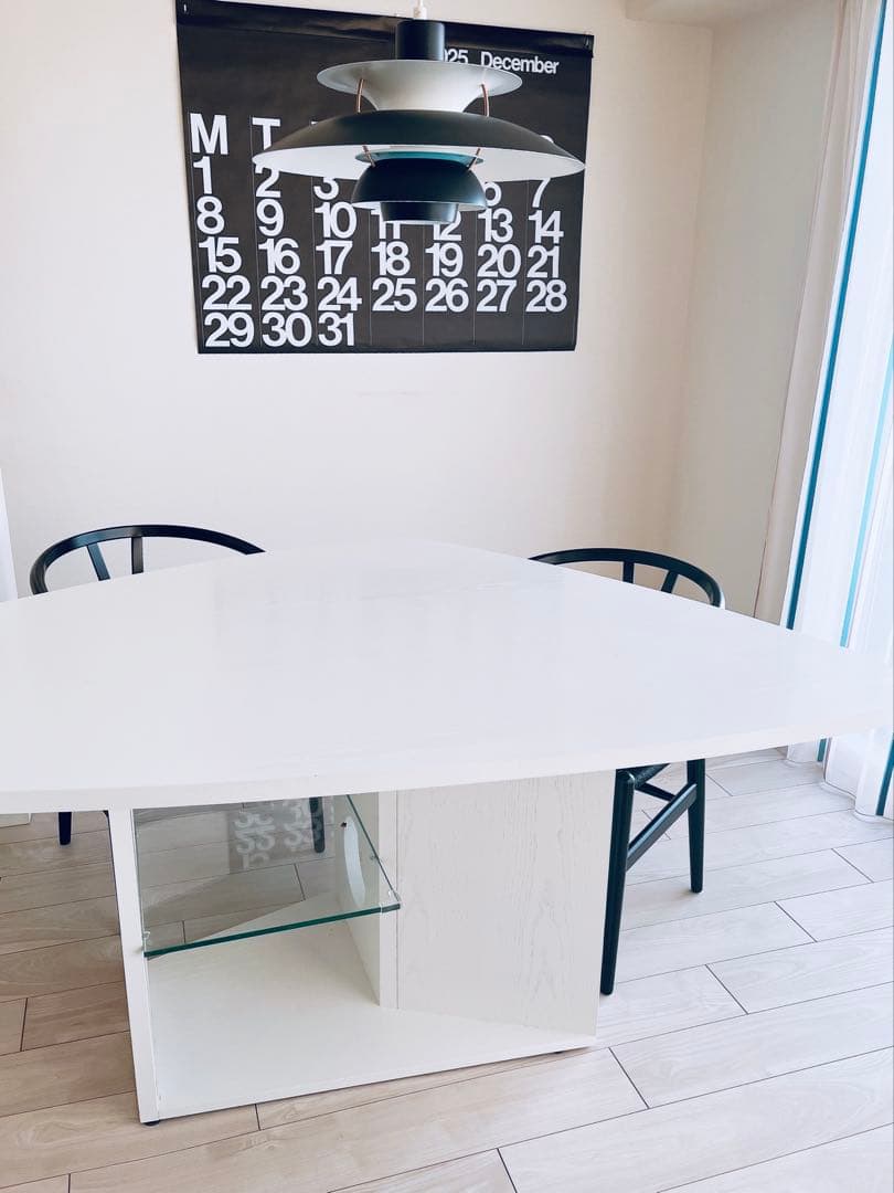 わふわふ様専用】希少！ オーダー TECTA M21ダイニングテーブル 白