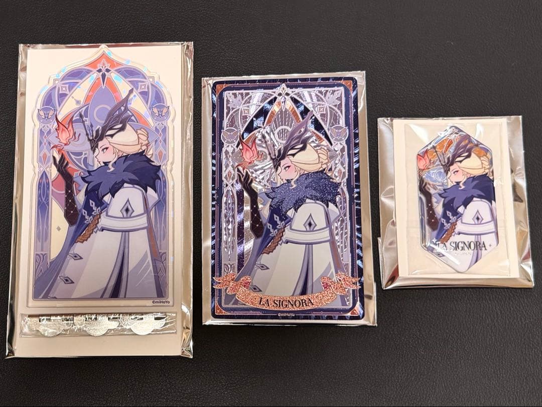 原神ファデュイ ファトゥス シニョーラ 淑女 霜痕与権焔 3点セット