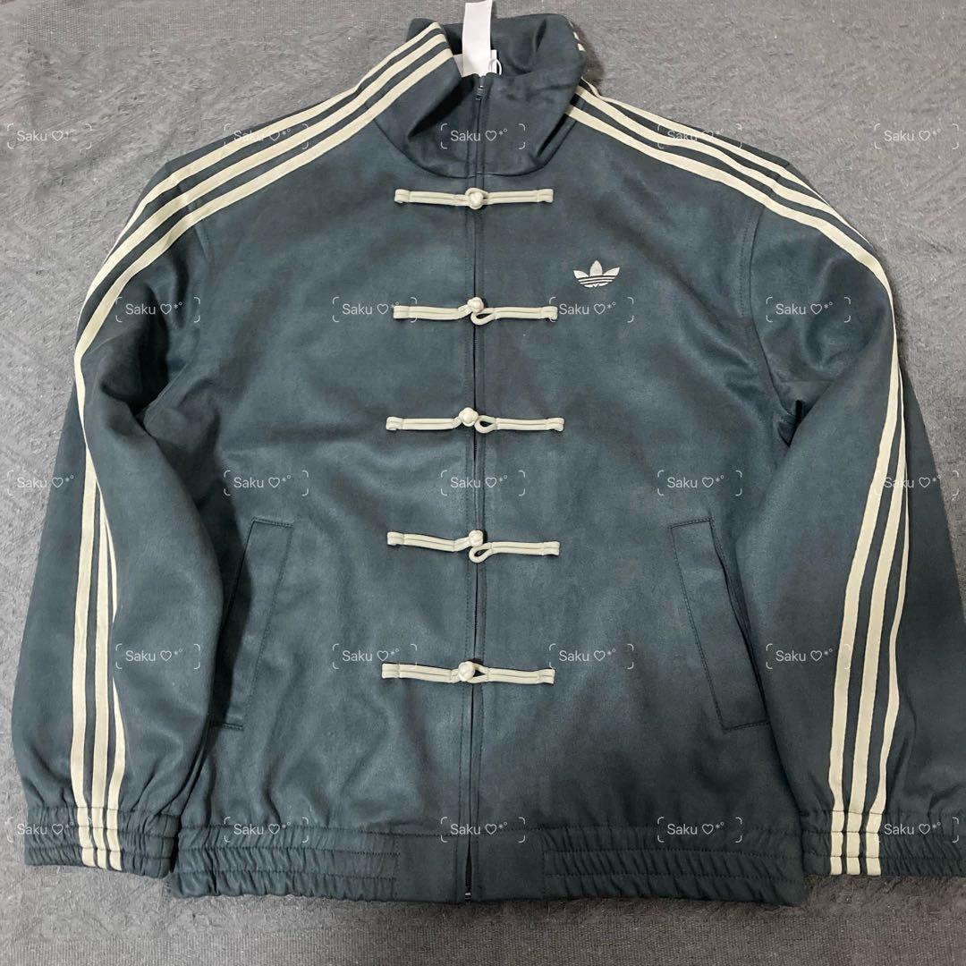 adidasアディダス 中国限定 蛇年トラックジャケットダーククレーSサイズ adidasアディダス 中国限定 蛇年トラックジャケット ダークグレーS