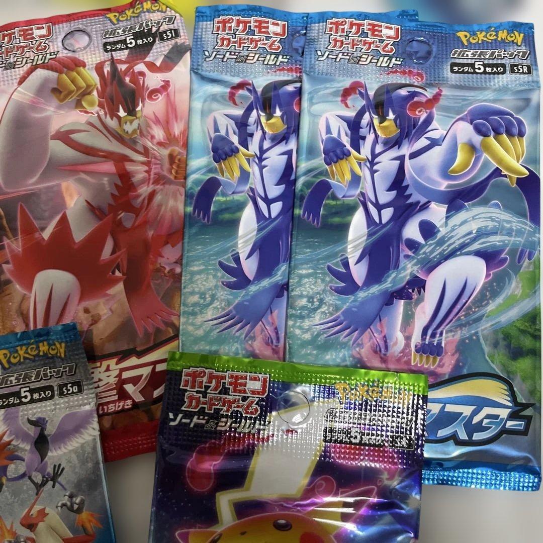 ムニキスゼロ イーブイヒーローズ 他新弾から絶版パック 30以上 新品未