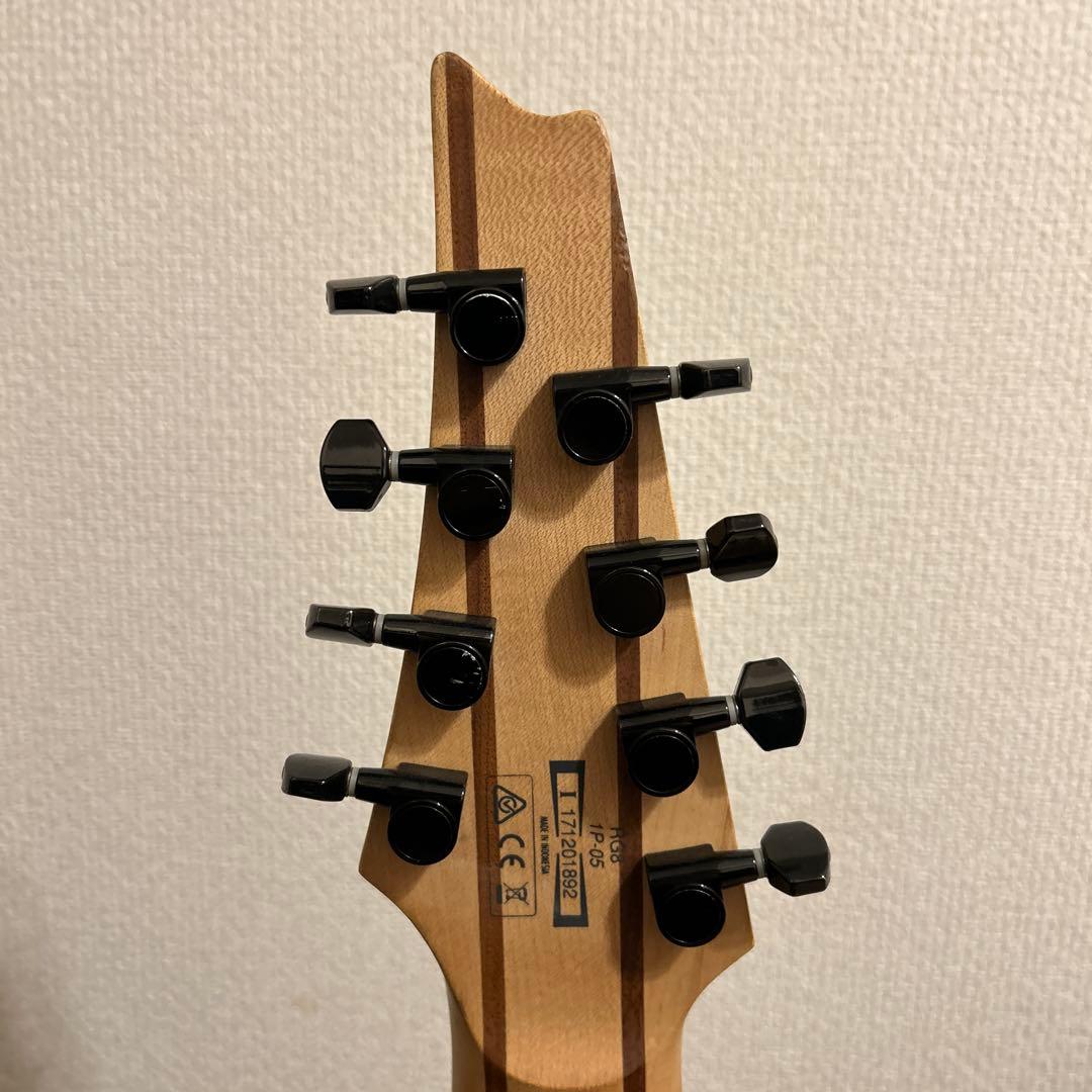 Ibanez RG8 8弦ギター [White]