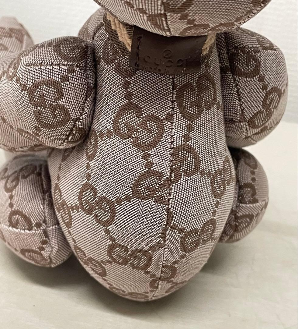 GUCCI グッチ GGキャンバス テディベア