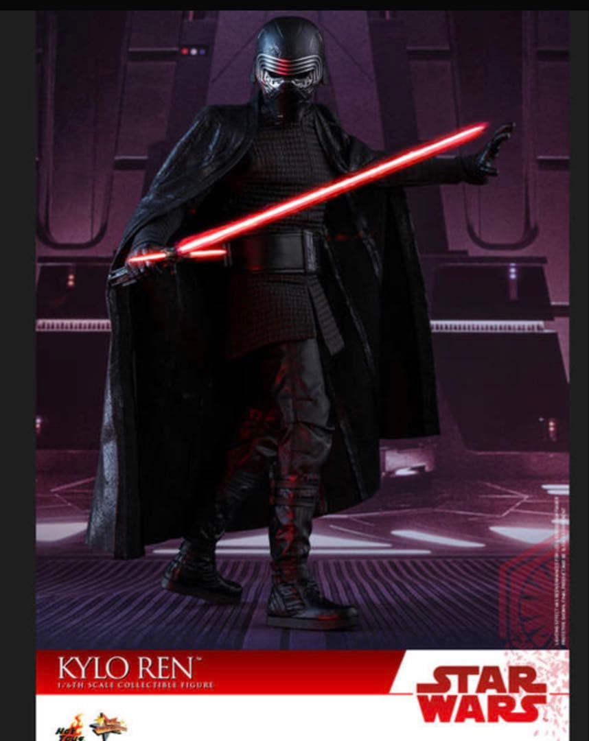 ホットトイズ STAR WARSカイロ レン1/6フィギュア