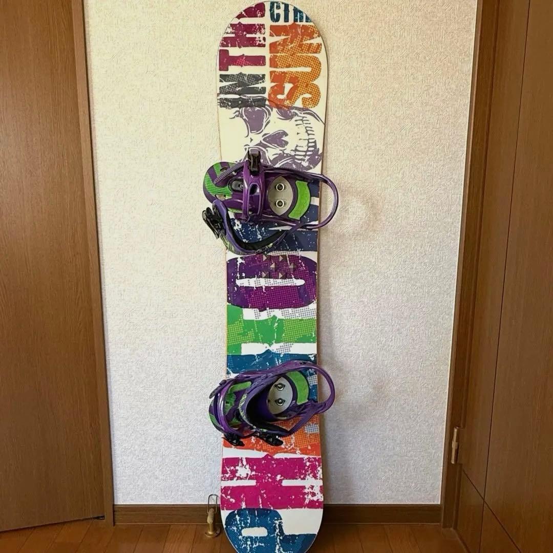 PHANTOM（ファントム）スノーボード　139 ×ビンディング　セット スノーボードセット ファントムスティーツ150センチ 新品未使用