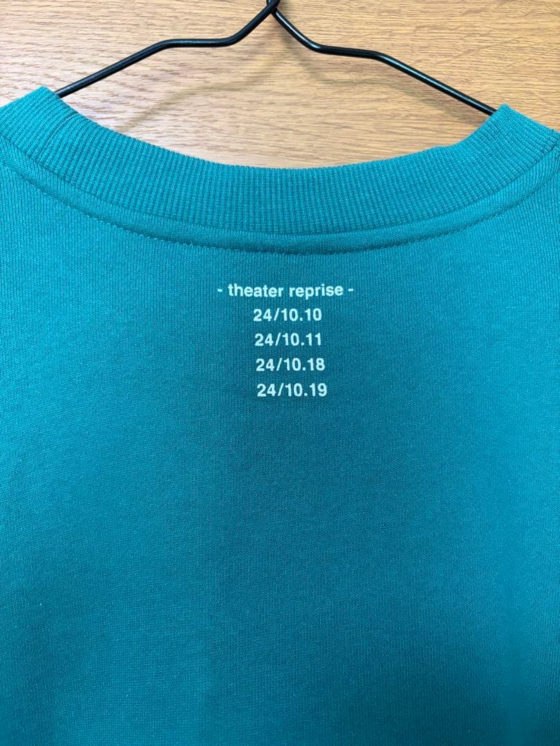 natori なとり 2024 劇場 再演 物販　Mサイズ グリーン トレーナー