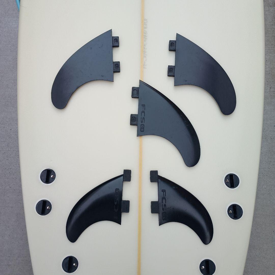 スワローテールファンボード 5フィン フィン5枚 ハードケース付