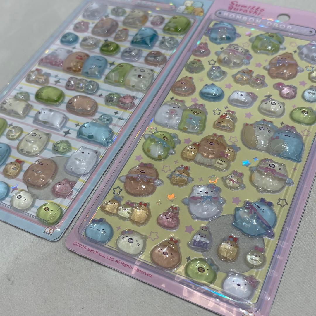 正規品】すみっコぐらし ボンボンドロップシール 2枚セット - メルカリ