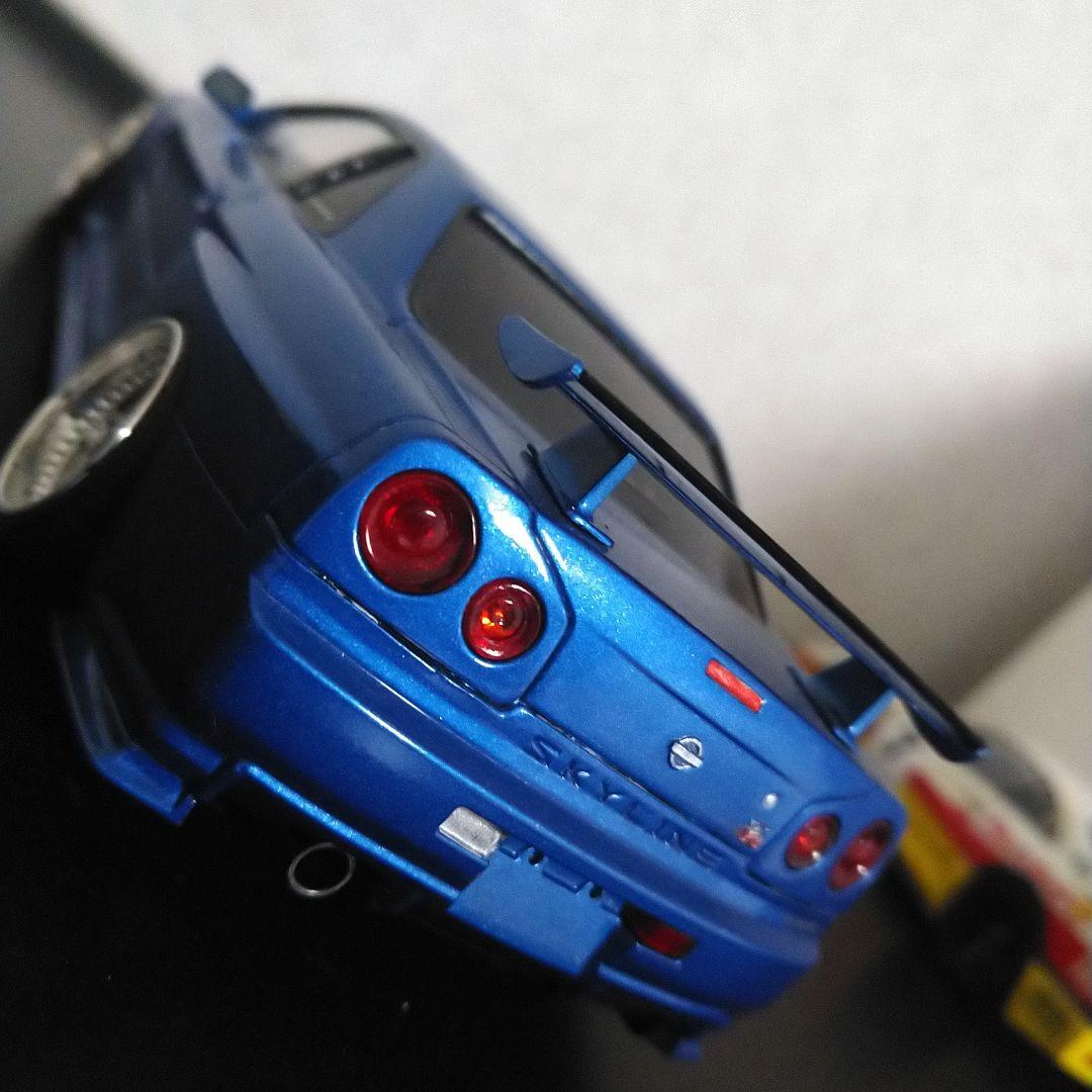 TAKE　青島1/24スカイラインGT-R34プラモデル完成品