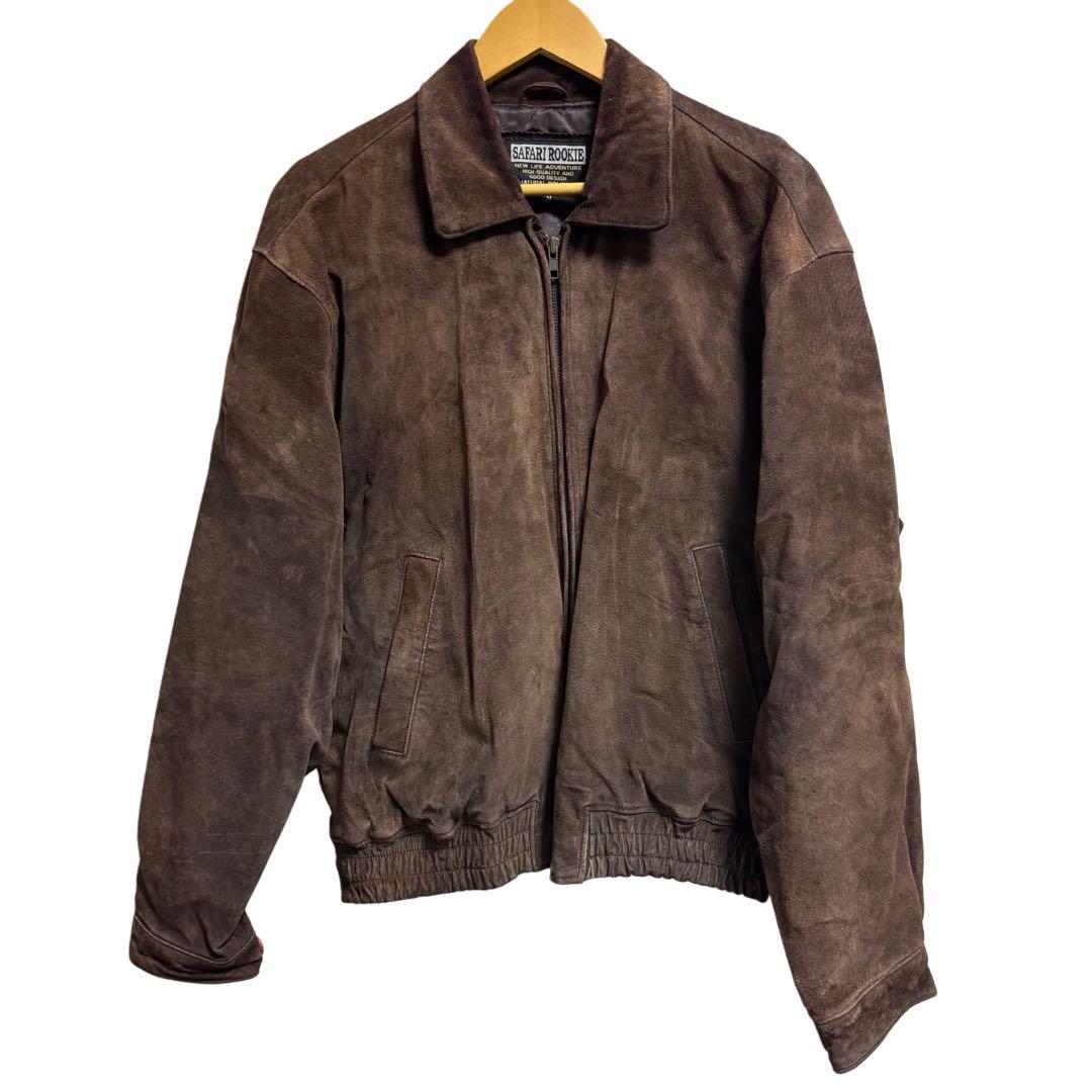 SAFARI ROOKIE スエードジャケット ブラウン - メルカリ