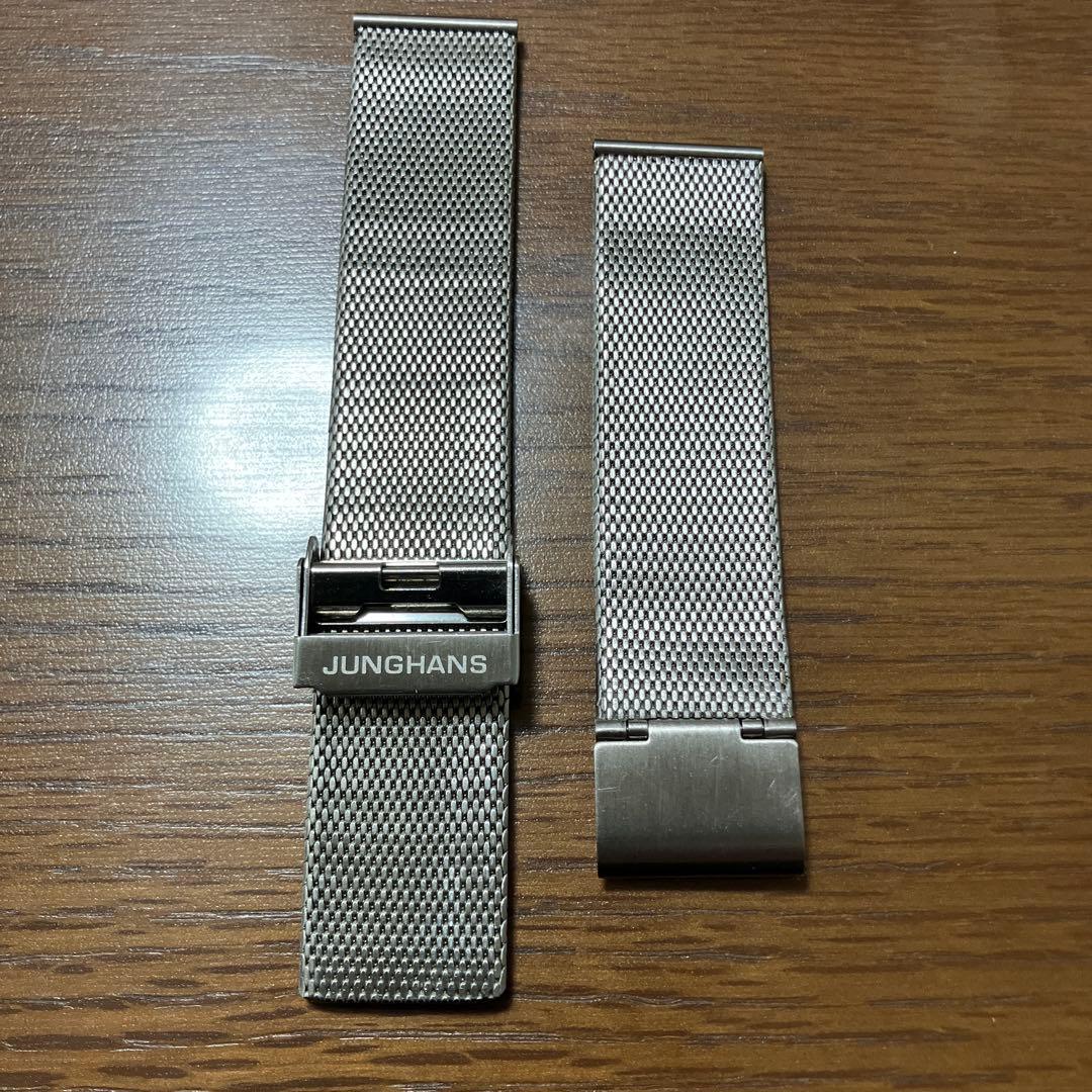 JUNGHANS ユンハンス マックスビル 20mm メタルバンド - メルカリ