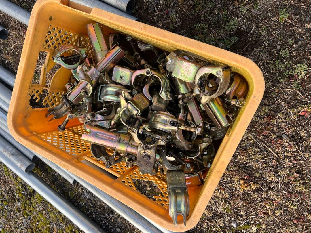 野球 バッティング ゲージ ケージ ネット 防球 単管 クランプ - メルカリ