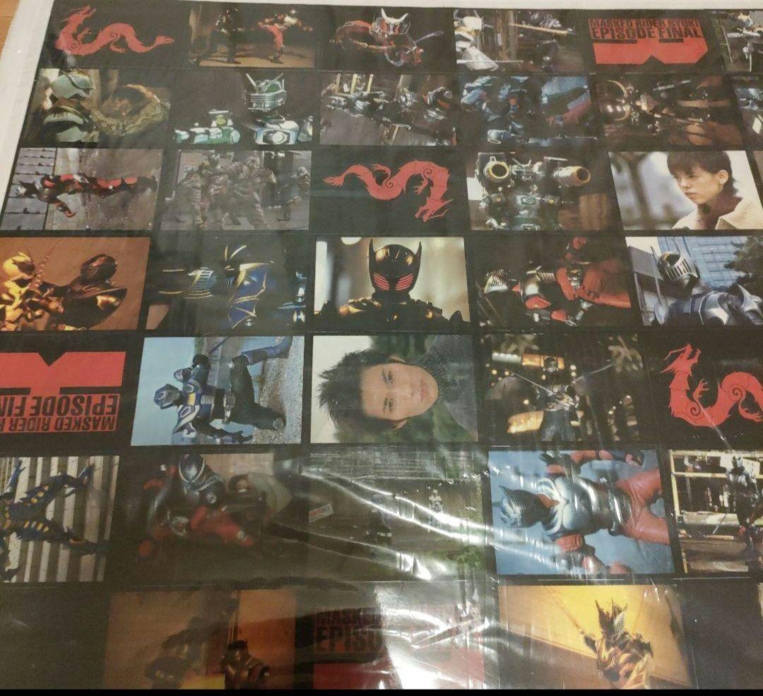 未開封　仮面ライダー龍騎 　大型　シールポスター？　エピソードファイル　劇場版