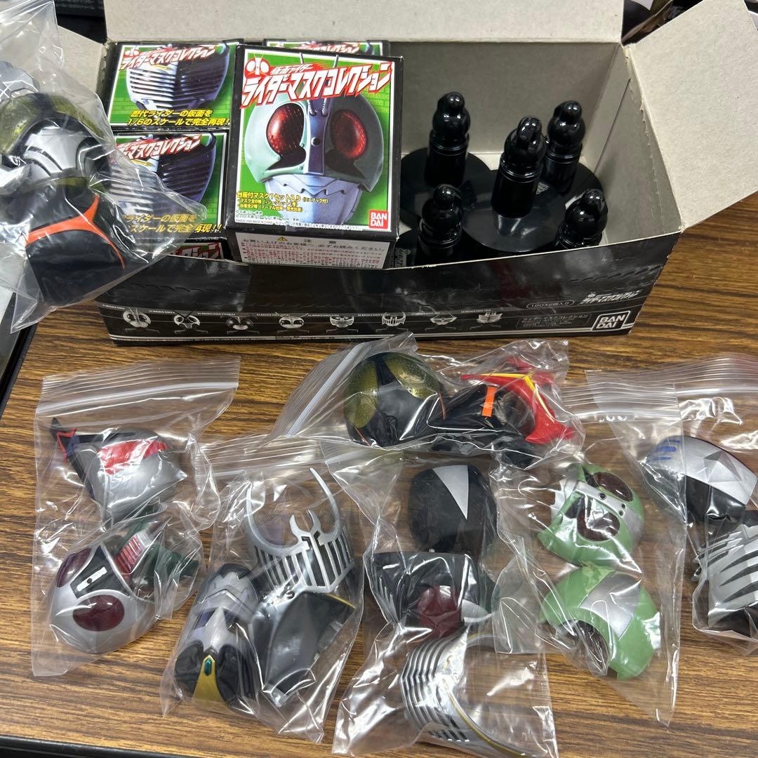 【ほぼ全部内袋未開封】170種ライダーマスクコレクション　ダブり無まとめてセット