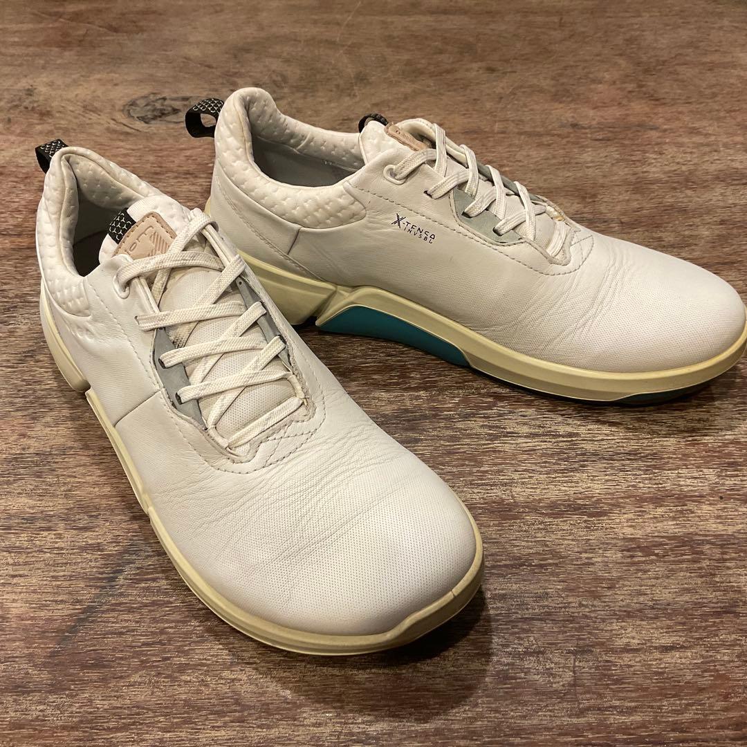 エコー ゴルフシューズ スパイクレス 24.5cm バイオム ハイブリッド4