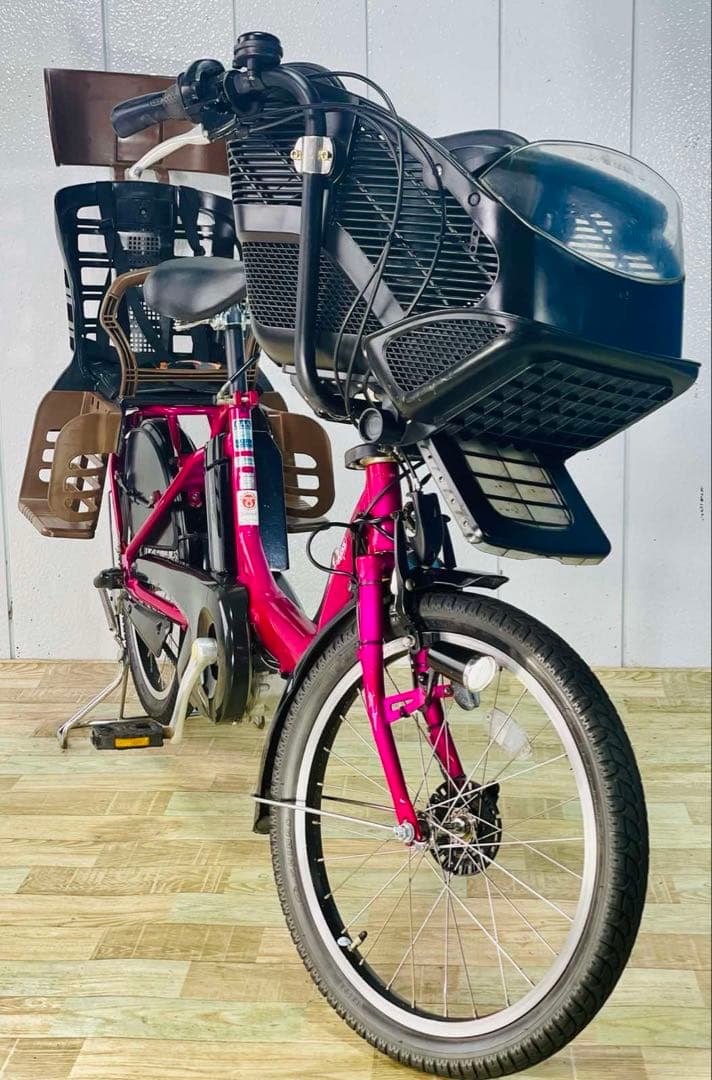 2949ヤマハ8.9アンペア3人乗り対応20インチ子供乗せ 電動アシスト