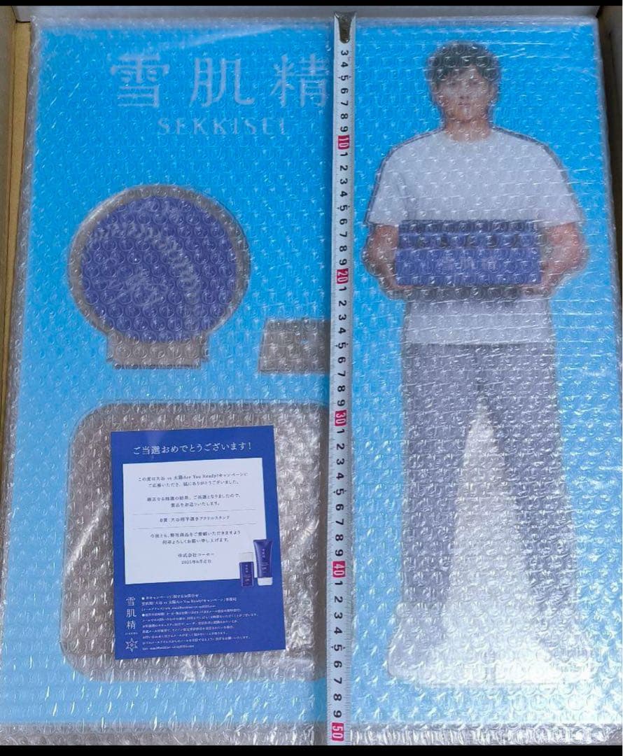 大谷翔平選手 限定品 コーセー 雪肌精 アクリルスタンド - メルカリ
