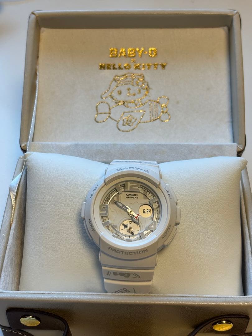 G-SHOCK/baby-G/限定/BGA-190KT/コラボ/キティ/時計/白 - メルカリ