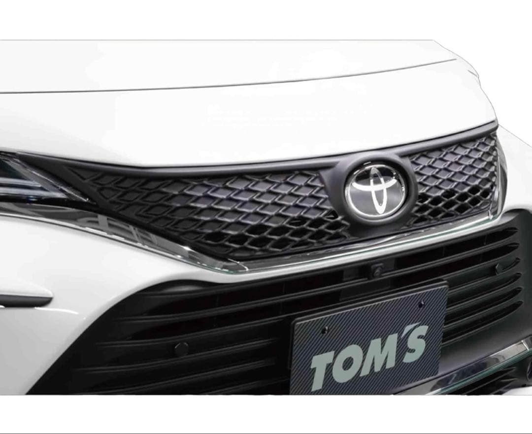 しでトムス(Tom’s) フロントグリル 80ハリアー フラットブラック トムス ハリアー 80系 フロントグリル 塗装済 フラットブラック