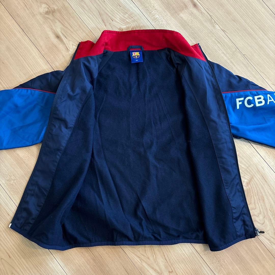 FCバルセロナ ウィンドブレーカー ネイビー - メルカリ