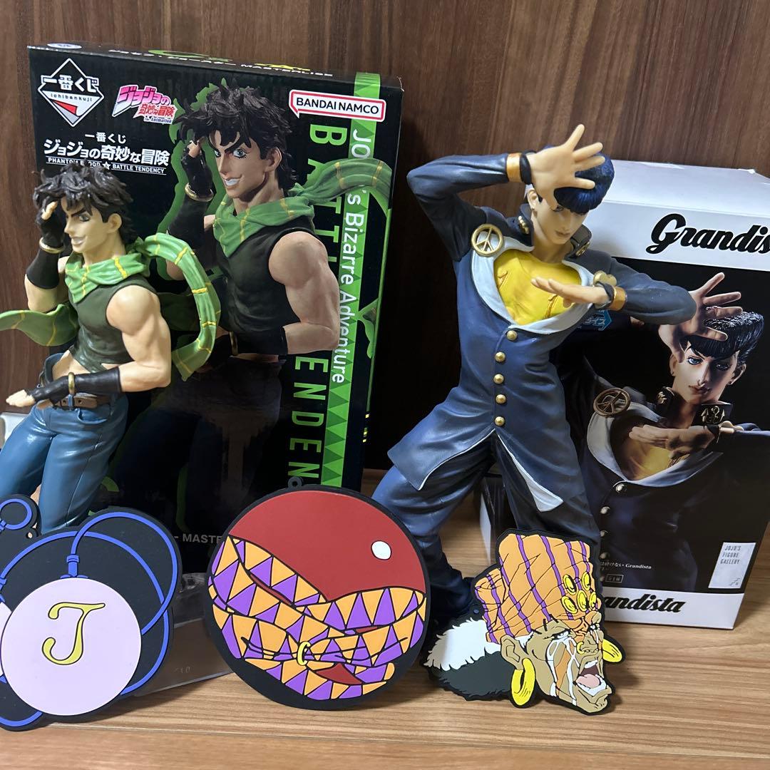 ジョセフジョースター 東方仗助 フィギュア 一番くじ おまけ付き