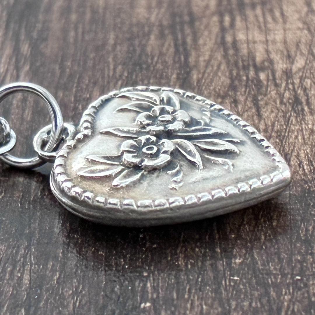 スウィートハートジュエリー 勿忘草 ドット シルバー ヴィンテージ