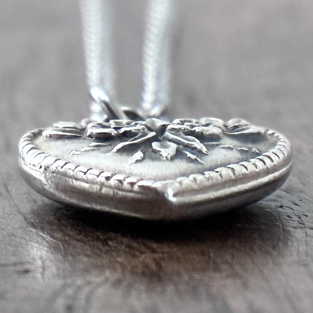 スウィートハートジュエリー 勿忘草 ドット シルバー ヴィンテージ