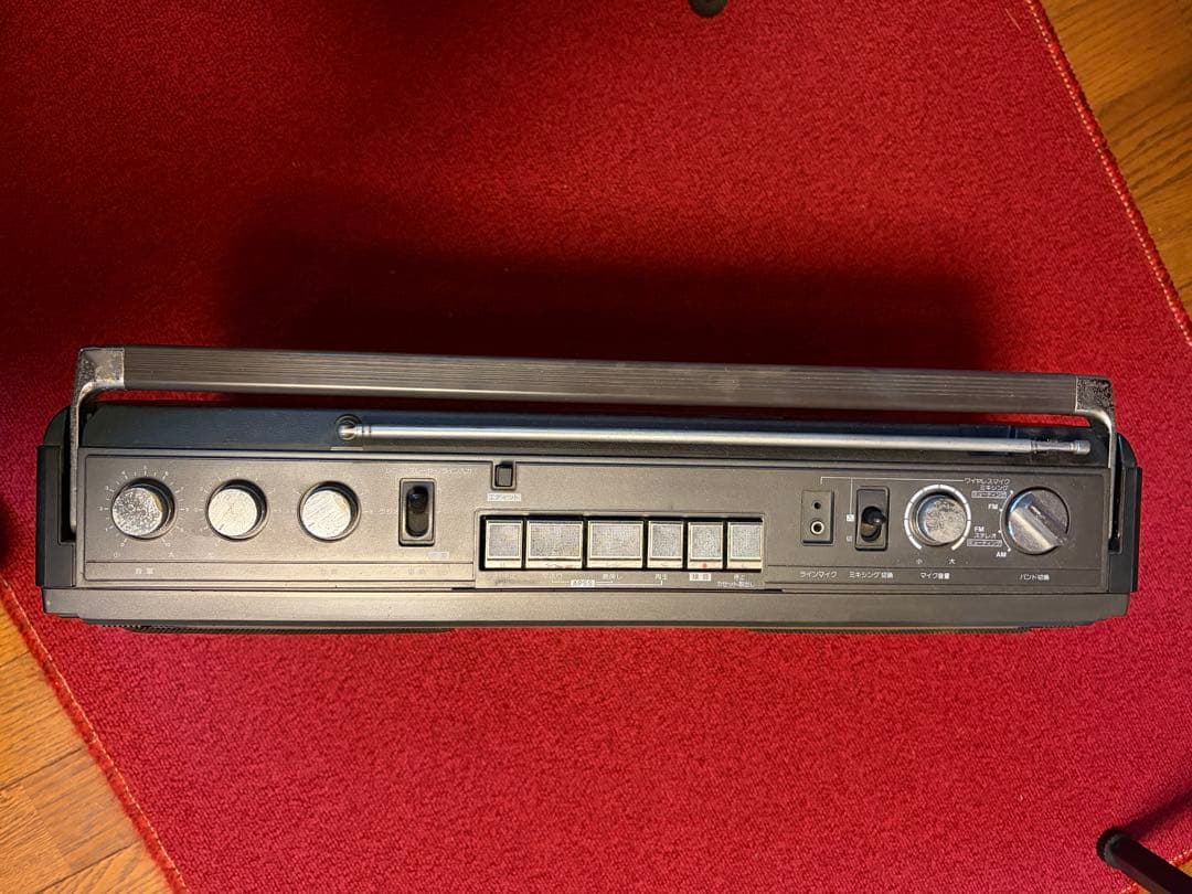 昭和レトロ　ラジカセ　　SHARP THE SEARCHER -XL