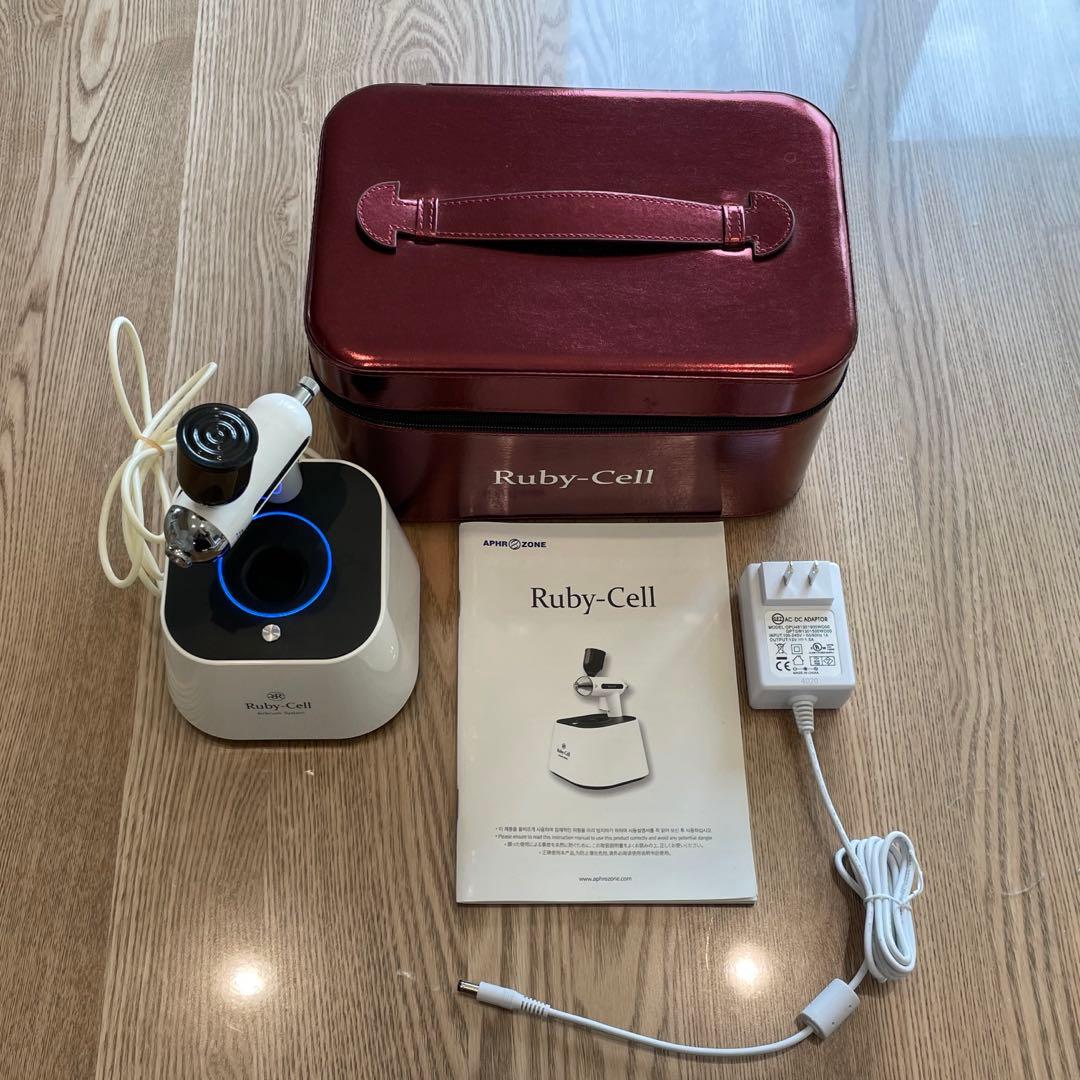 (((saa)))Ruby-Cell 美顔器 スチーム機能付き Ruby-Cell 美顔器 ホワイト ルビーセル - メルカリ