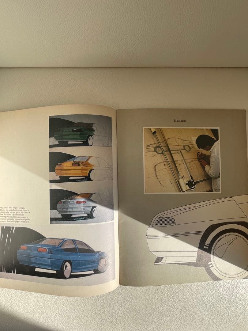 LANCIA非売品文具+オーテック・ザガート・ステルビオ開発デザイン本非売品