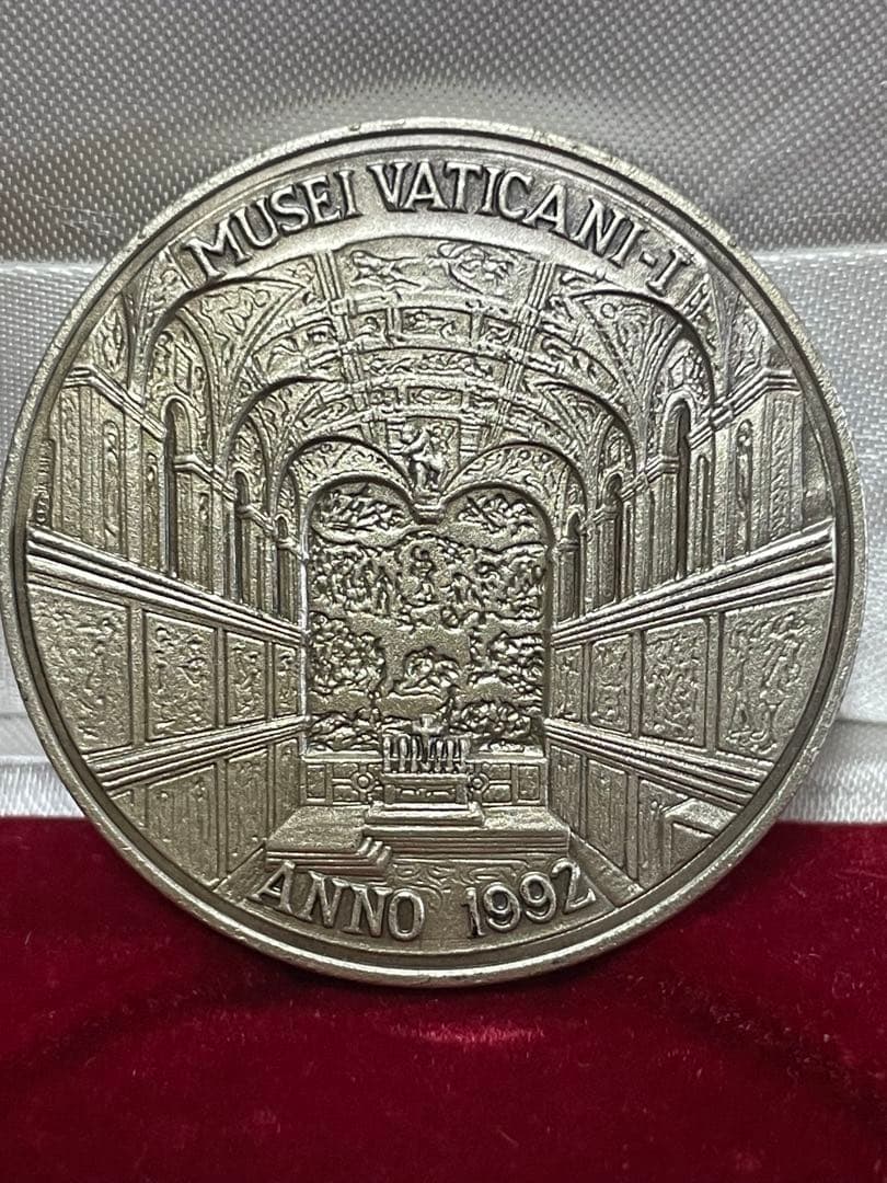 記念メダル ミケランジェロ 銀メダル 1992年 バチカン美術館 - メルカリ