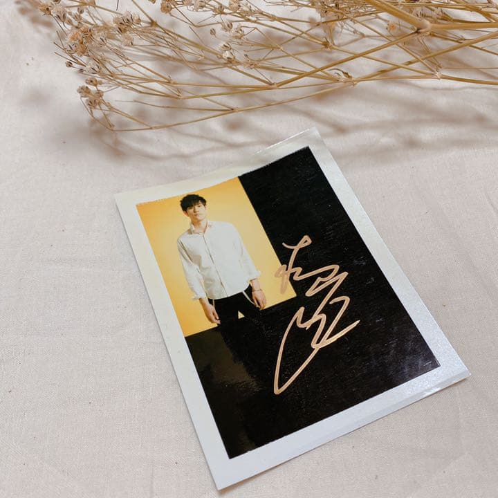 松山ケンイチ 直筆サイン入りポラロイド - メルカリ