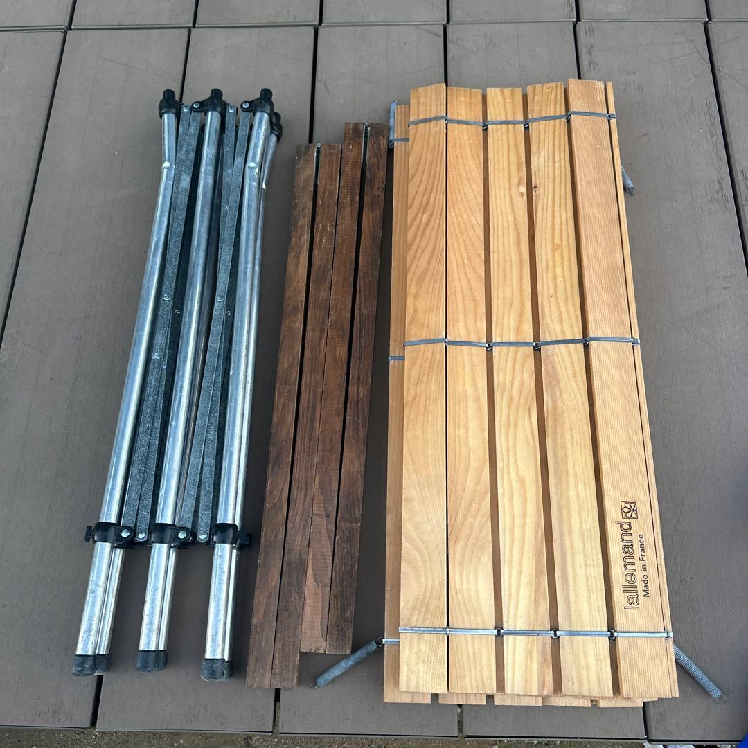 Lallemand ラレマンド ウッドロールトップテーブル ビンテージ 廃盤品