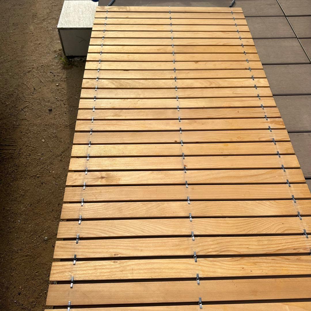 Lallemand ラレマンド ウッドロールトップテーブル ビンテージ 廃盤品