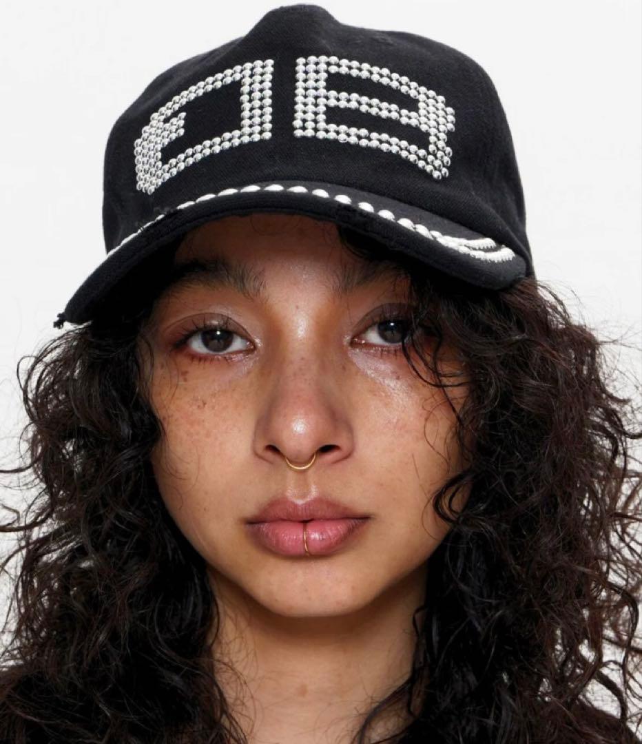 BEEDEN STUDS DAMAGE CAP BLACK