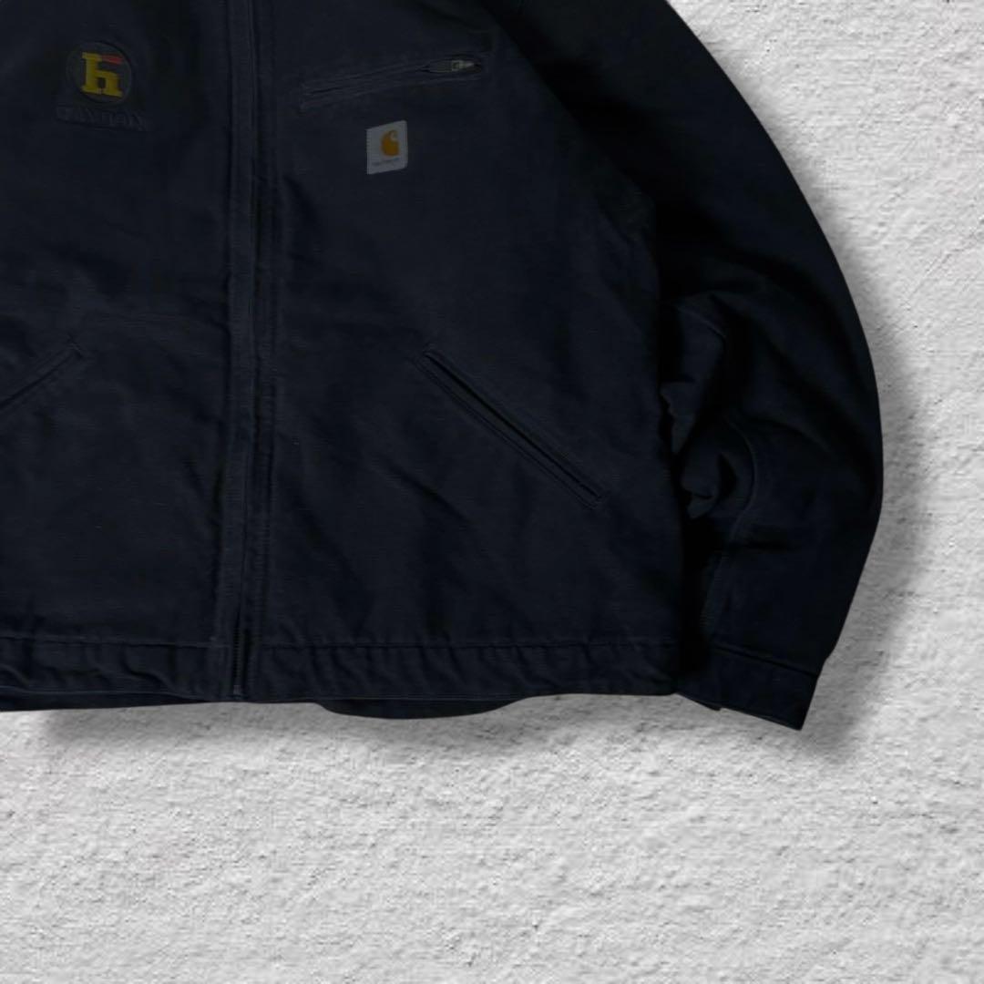カーハートデトロイトジャケットダックジャケットブラックvintage古着