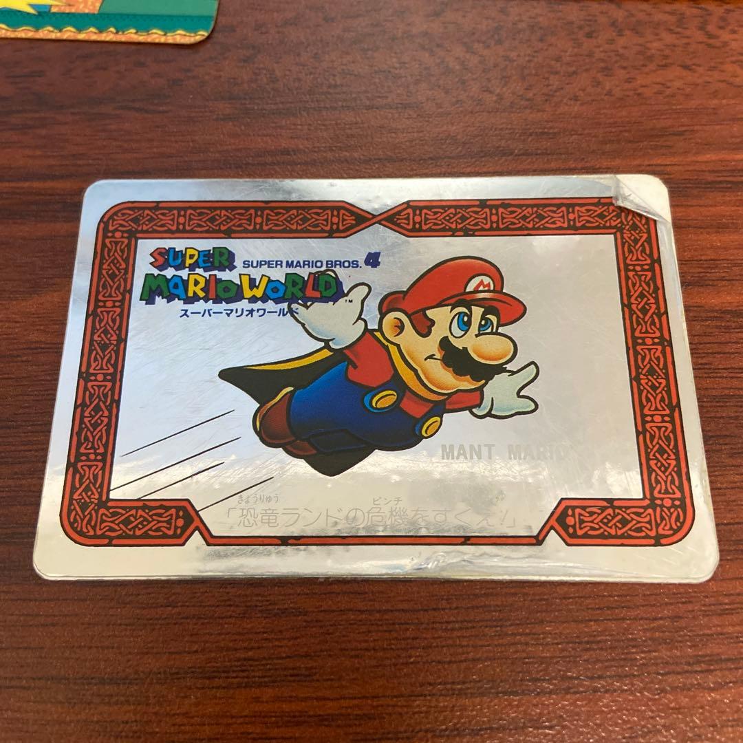 スーパーマリオ バッグガム トップサン カード ドラボン キラ 空箱