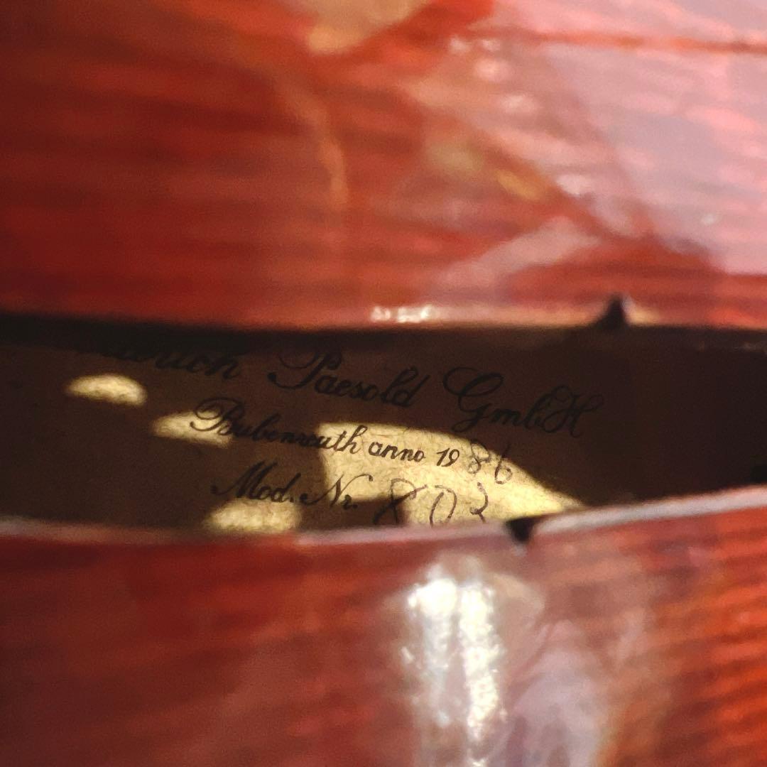 Roderich Paesold NO.803 4/4 虎杢1986年製 - メルカリ