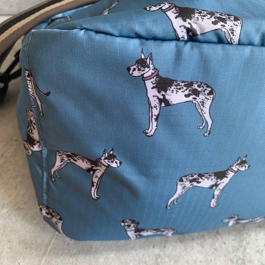 レア 完売品 LeSportsac 犬プリント ボストンバッグ 風間ゆみえ - メルカリ