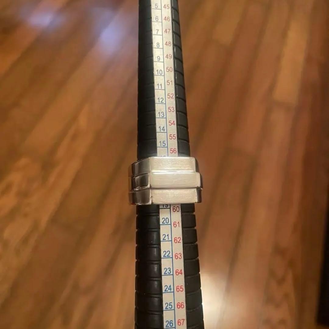 GUCCIリング 18号 シグネットリング 印台 スターリングシルバー925