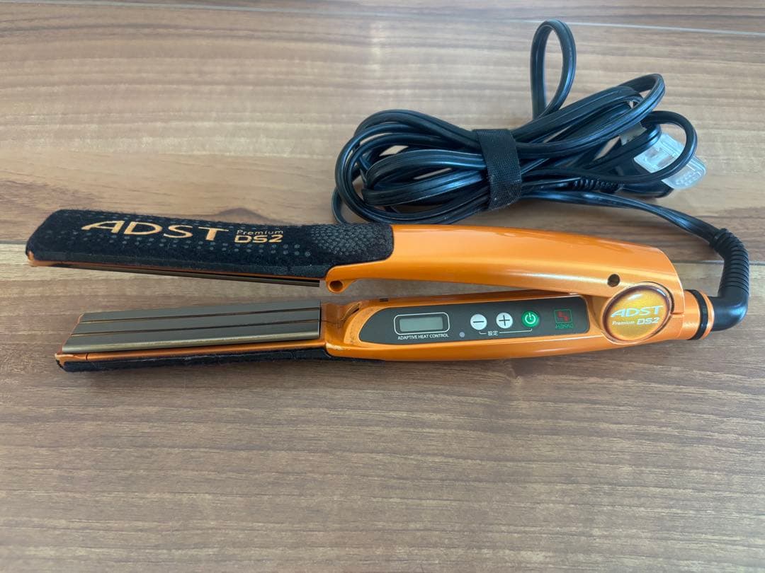 ADST ストレートアイロン　ジャンク ADST（アドスト） 正規品 ds スリム 19mm ストレート ヘアアイロン