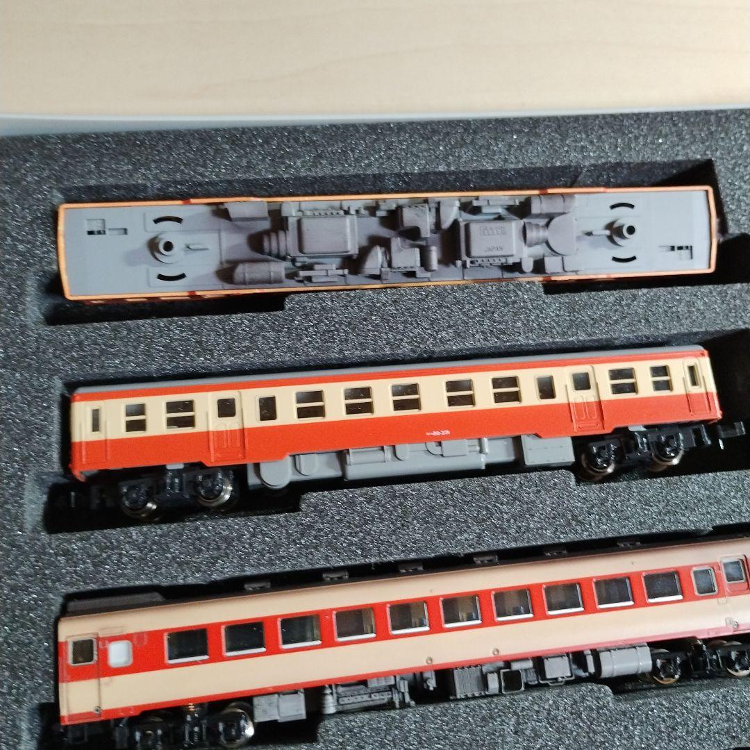 055 Nゲージ 鉄道模型 5両セット 赤クリーム