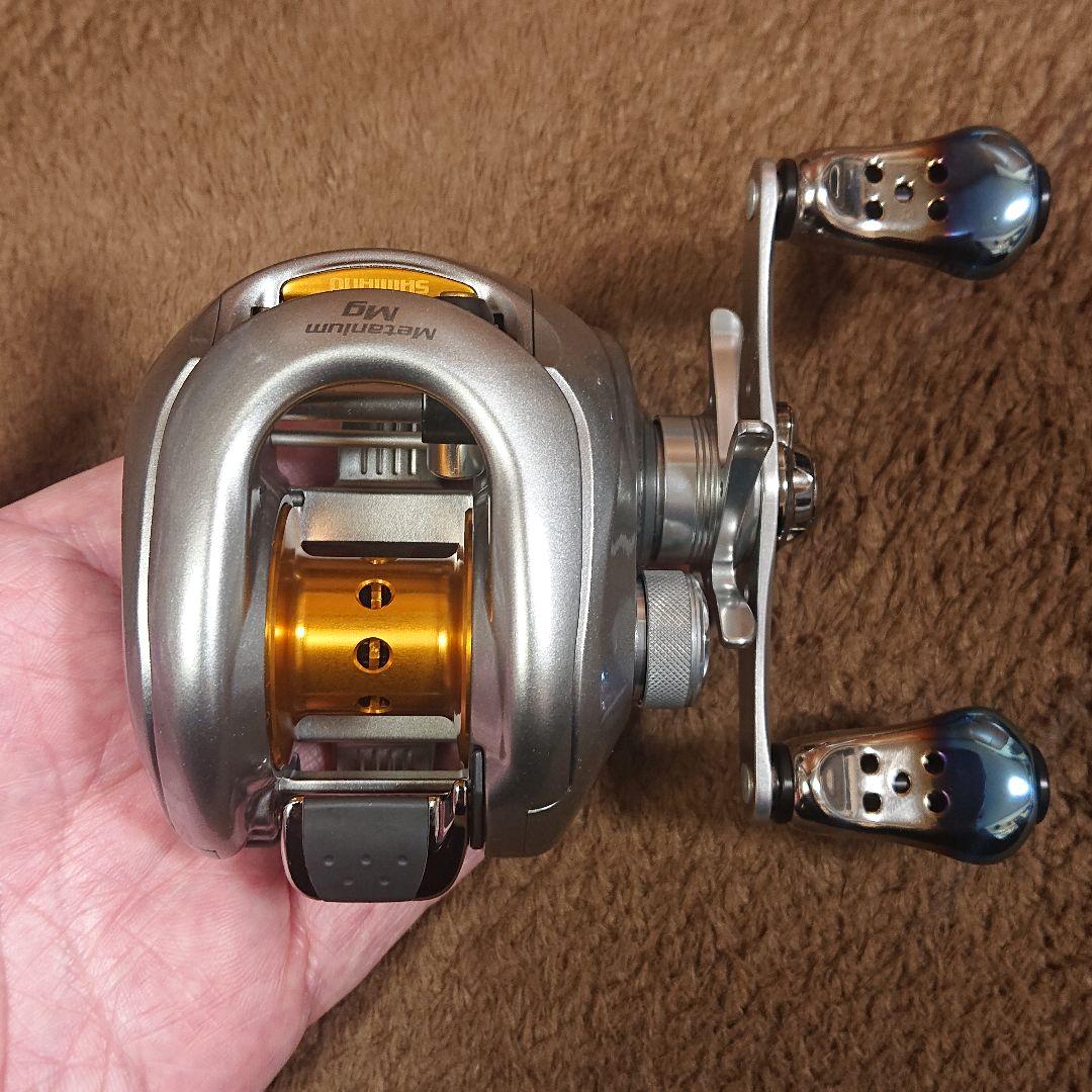 超美品/カスタム】シマノ 07メタニウムMg 右ハンドル - メルカリ