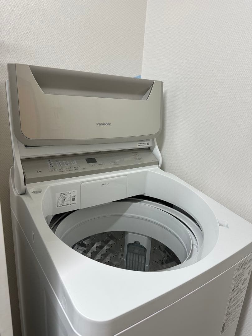 【Panasonic】全自動洗濯機 NA-FA8H1 8.0kg ホワイト