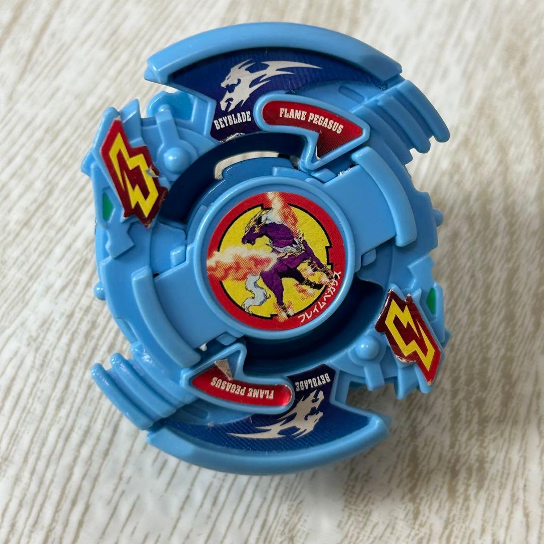 美品 フレイムペガサス 爆転シュートベイブレード 初代ベイブレード